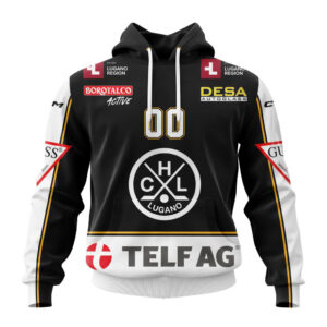 HC Lugano | Personalized Home Hoodie Design