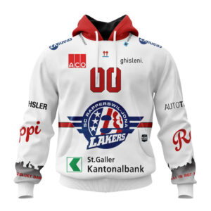 SC Rapperswil-Jona Lakers | Personalized Away Hoodie Design