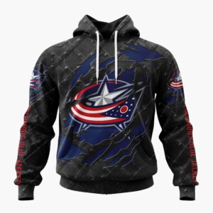 Columbus Blue Jackets | Special Black Metal Design ST2501
