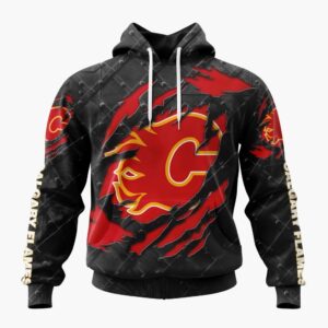 Calgary Flames | Special Black Metal Design ST2501