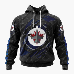 Winnipeg Jets | Special Black Metal Design ST2501