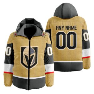 Vegas Golden Knights | Personalized Home Hooded Puffer Jacket