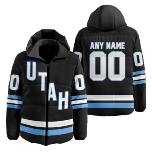 Utah Hockey Club | Personalized Home Hooded Puffer Jacket