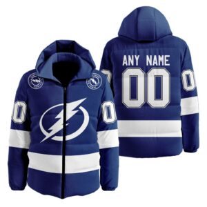 Tampa Bay Lightning | Personalized Home Hooded Puffer Jacket