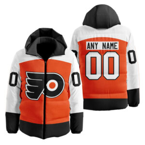 Philadelphia Flyers | Personalized Home Hooded Puffer Jacket