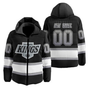 Los Angeles Kings | Personalized Home Hooded Puffer Jacket