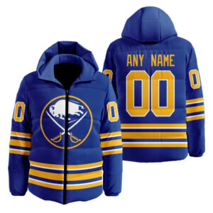 Buffalo Sabres | Personalized Home Hooded Puffer Jacket