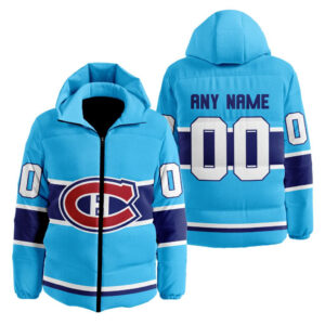 Montreal Canadiens | Personalized Reverse Retro Hooded Puffer Jacket
