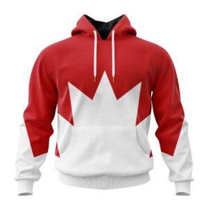 Hockey Canada Personalized Red Vintage Design
