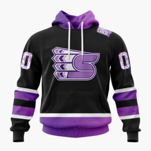 Spokane Chiefs Special Hockey Fights Cancer Design