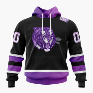 Medicine Hat Tigers Special Hockey Fights Cancer Design