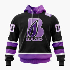 Kamloops Blazers Special Hockey Fights Cancer Design