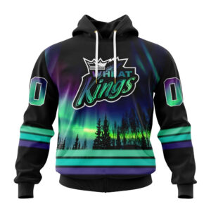 Brandon Wheat Kings Special Design With Northern Lights