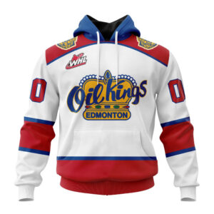 Edmonton Oil Kings Personalized 2025/26 White Design
