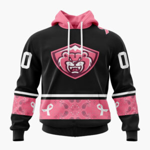 Everett Silvertips Special Pink Fights Breast Cancer Design ST