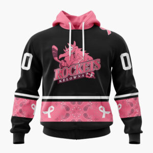Kelowna Rockets Special Pink Fights Breast Cancer Design ST