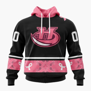 Lethbridge Hurricanes Special Pink Fights Breast Cancer Design ST