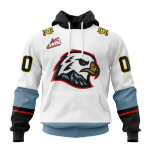 Portland Winterhawks Personalized 2025/26 White Design