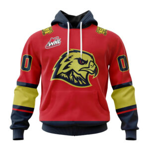 Portland Winterhawks Personalized 2025/26 Red Design