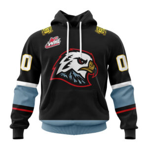 Portland Winterhawks Personalized 2025/26 Black Design