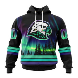 Portland Winterhawks Special Design With Northern Lights