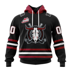 Red Deer Rebels Personalized 2025/26 Black Design