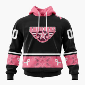 Tri-City Americans Special Pink Fights Breast Cancer Design