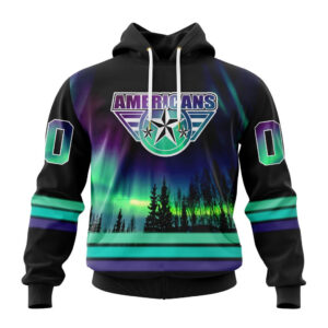 Tri-City Americans Special Design With Northern Lights