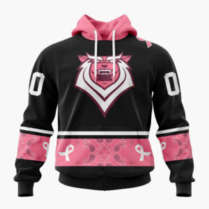 Victoria Royals Special Pink Fights Breast Cancer Design ST